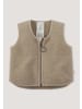 Hessnatur Wollfleece Weste in sand