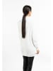 faina Damen Strickkleid in Weiss