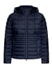 Betty Barclay Steppjacke mit abnehmbarer Kapuze in Dunkelblau
