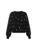 faina Damen Strickpullover in SCHWARZ