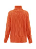 myMo Damen Rollkragenpullover in ORANGE