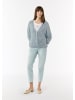 comma CI Strickjacke kurzarm in Blau