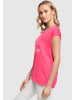 Merchcode Merchcode T-Shirts in hibiskus pink