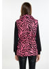 faina Wattierte Weste in Pink Zebra