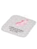 Mr. & Mrs. Panda Topfuntersetzer Axolotl Tanzen mit Spruch in Grau Pastell