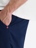 Timezone Slim Fit Shorts Reißverschluss Einschubtaschen in Blau