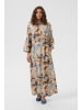 CULTURE Kleid CUhizzy Relaxed fit in Brown/Blue Splash