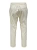 Only&Sons Jogginghose ONSLINUS CROP LIN tapered in Beige