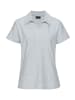 Vivance Poloshirt in hellblau meliert