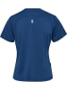 Hummel Sportshirt "Pulse Workout W T-Shirt S/S" in Blau