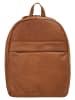 X-ZONE Rucksack echt Leder in cognac