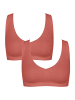 Sloggi T-Shirt-BH ZERO Feel 2.0 Bralette in CANDID ORANGE
