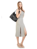 Samantha Look Shopper echt Leder in schwarz