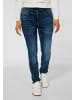 Street One Jeans in dark blue random wash