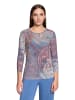 Betty Barclay Basic Shirt mit Print in Blau/Rot