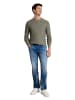 Tom Tailor Pullover MOULINE STRUCTURED CREW NECK KNIT in Grün