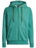 Salzhaut Sweatjacke MAKKER in Bottle Green