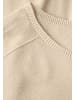 Cecil Leinen-Look Strickpullover in Beige