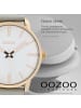 Oozoo Analog-Armbanduhr Oozoo Timepieces grau groß (ca. 45mm)