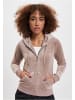 Juicy Couture Juicy Couture Damen Juicy Couture ZIP THROUGH HOODIE WITH ZIP PULL & JC in fungi