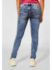 Street One Jeans in heavy indigo random wash