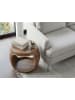 FineBuy Beistelltisch in Braun / Mango / 50x50x40