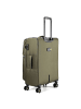 D&N Travel Line 9704 4 Rollen Trolley M 68 cm mit Dehnfalte olive