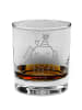 Mr. & Mrs. Panda Whiskey Glas Spinne Agathe Brief ohne Spruch in Transparent