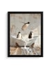 MuchoWow Poster mit Leiste Pinguine  (BxH)