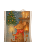 Mr. & Mrs. Panda festivaltasche Maus Weihnachten Design ohne Spruch in Weiß