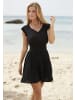 LASCANA Sommerkleid in schwarz