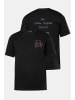 JP1880 Kurzarm T-Shirt in schwarz