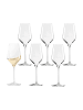 Stölzle 24er Set Wein- und Sektgläser Quatrophil transparent in transparent