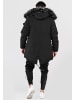 behype Parka FADE-2 in schwarz