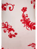 ebeeza Damen Kleid in WOLLWEISS ROT