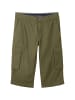 Tom Tailor Shorts Max Fit Hose Seitliche Taschen in Olive