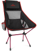Normani Outdoor Sports Campingstuhl Peawanuck in Rot