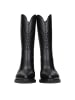 Christian Dior Schwarz Baumwolle Stiefel