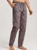 Hanro Pyjamahose Night & Day in sandy paisley