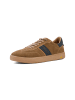 Camel Active Sneaker aus Veloursleder in Braun-Blau