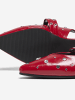 ONLY Ballerinas in High Risk Red
