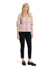 Betty Barclay Strickpullover kariert in Patch Rosé/Grey