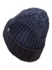 Camel Active Grobstrick Beanie in Blau