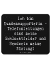 Mr. & Mrs. Panda Mouse Pad Spruch Kundensupporterin Heldin mit S... in Schwarz