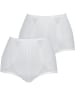 SUSA 2er Pack Miederhose Classics in Weiss Weiss