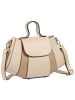 Toscanto Toscanto Schultertasche Leder beige, taupe ca. 28cm