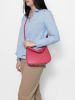 ROBERTA ROSSI Schultertasche in FUXSIA