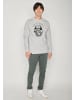 GreenBomb Sweatshirt Nature Never Stop in Heidekraut Grau