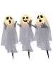 HOMCOM Halloween-Dekoration-54L x 10B x 60H cm-Weiß