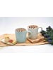 La Rochere 2er Set Henkelbecher Biene in 520 ml in blau